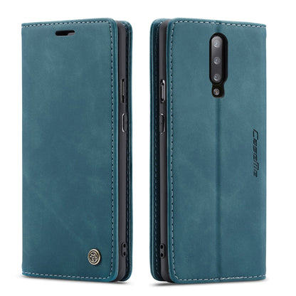 CASEME 013 Series for OnePlus 7 Pro Auto-absorbed Wallet Stand PU Leather Phone Cover