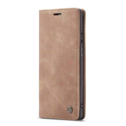 CASEME 013 Series for OnePlus 7 Pro Auto-absorbed Wallet Stand PU Leather Phone Cover