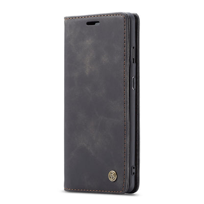 CASEME 013 Series Auto-absorbed Leather Flip Wallet Case for OnePlus 7