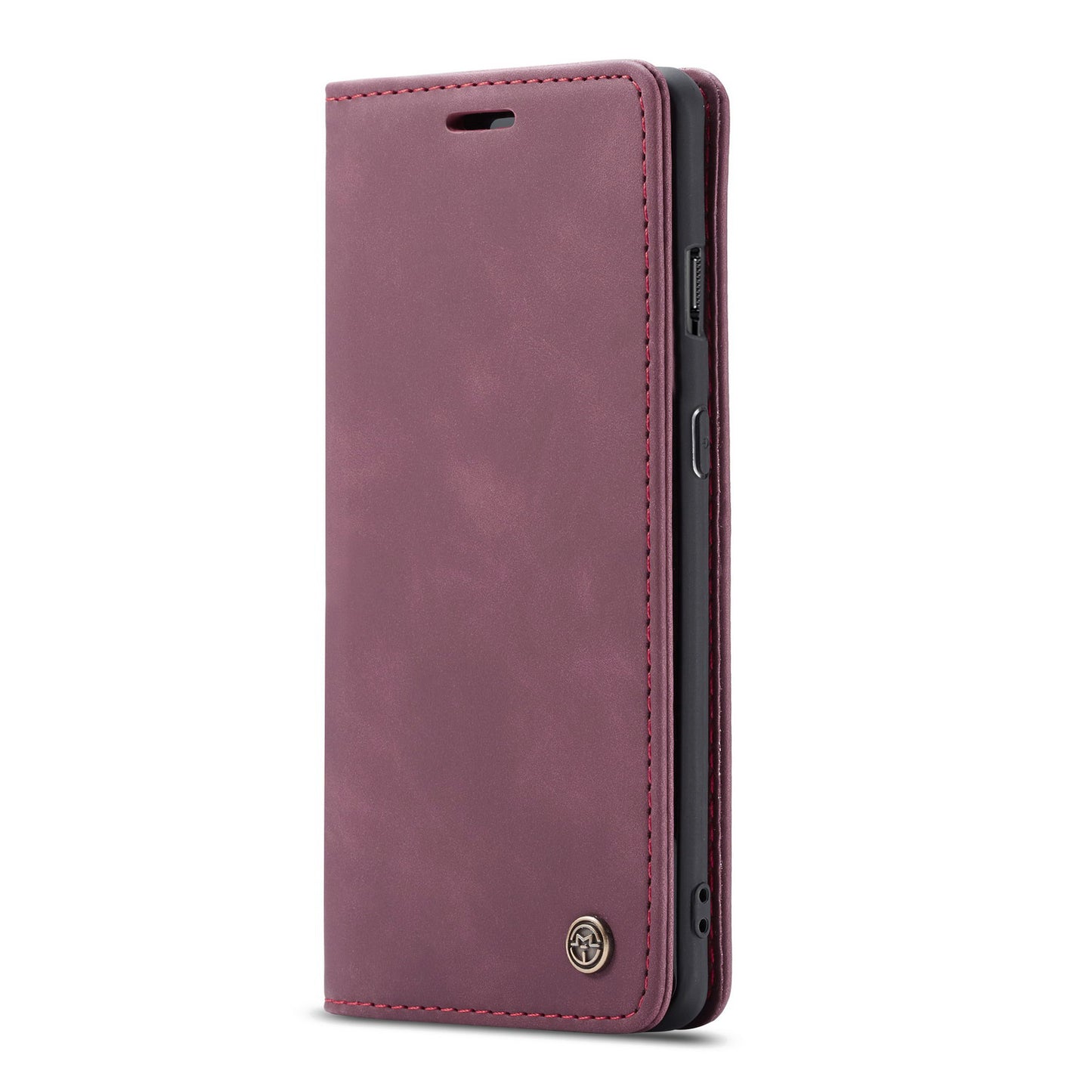 CASEME 013 Series Auto-absorbed Leather Flip Wallet Case for OnePlus 7