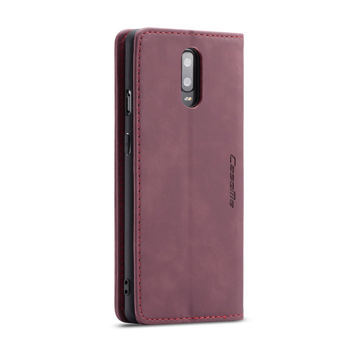 CASEME 013 Series Auto-absorbed Leather Flip Wallet Case for OnePlus 7