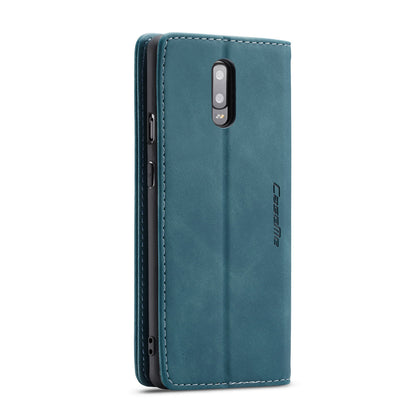 CASEME 013 Series Auto-absorbed Leather Flip Wallet Case for OnePlus 7