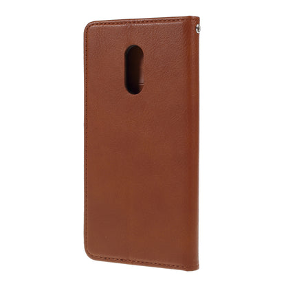 Auto-absorbed Wallet Leather Stand Phone Cover for OnePlus 7