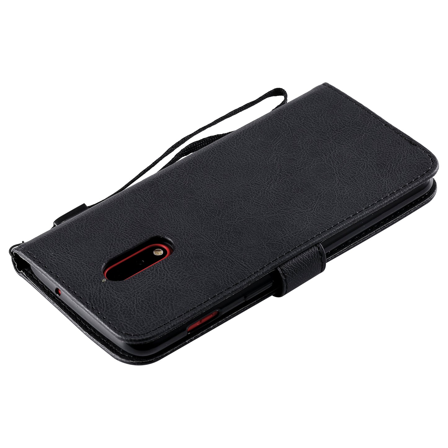 KT Leather Series-2 Wallet Leather Stand Case for OnePlus 7