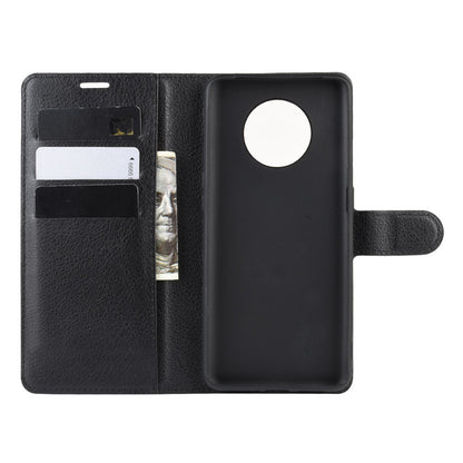 Litchi Grain Wallet Leather Phone Cover for OnePlus 7T