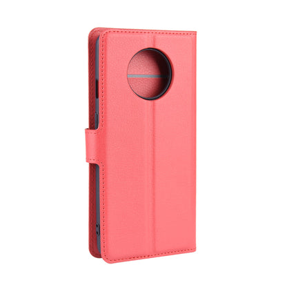 Litchi Grain Wallet Leather Phone Cover for OnePlus 7T