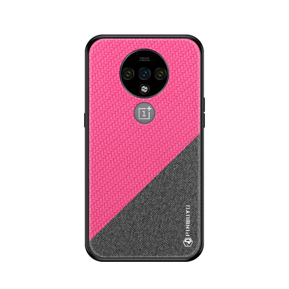 PINWUYO Honor Series PU Leather Coated PC + TPU Hybrid Case for OnePlus 7T