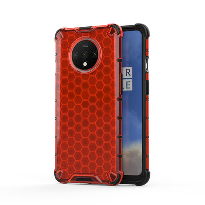 Honeycomb Pattern Shock-proof TPU + PC Hybrid Cover for OnePlus 7T