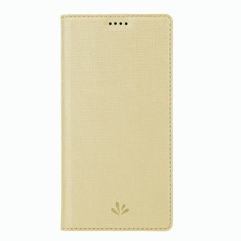 VILI DMX Cross Texture Stand Leather Card Holder Phone Cover for OnePlus 7T