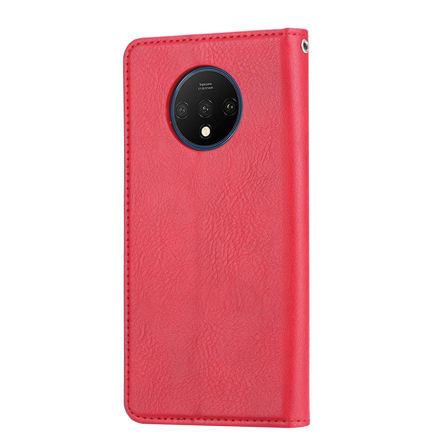 Auto-absorbed Wallet Stand Flip Leather Shell Case for OnePlus 7T