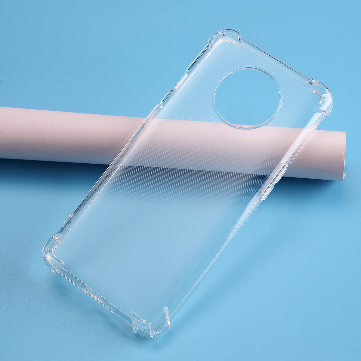 For OnePlus 7T TPU Case Shock Absorption Clear Phone Cover