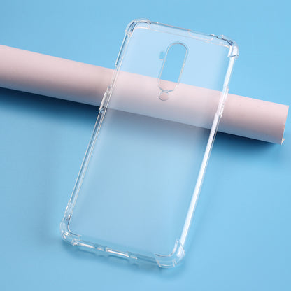 For OnePlus 7T Pro Cover Shock Absorption Clear Phone TPU Case