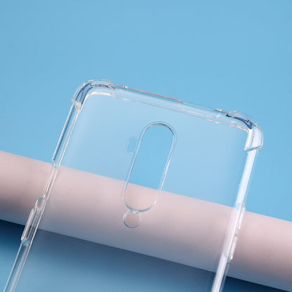 For OnePlus 7T Pro Cover Shock Absorption Clear Phone TPU Case