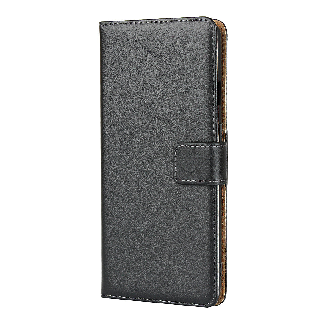 Genuine Leather Wallet Stand Cell Phone Cover for OnePlus 7T