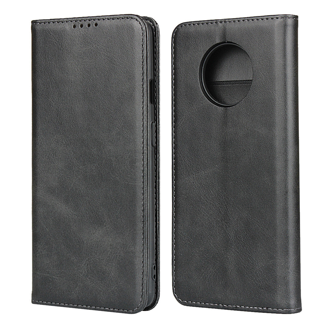 Auto-absorbed Leather Wallet Stand Phone Casing for OnePlus 7T