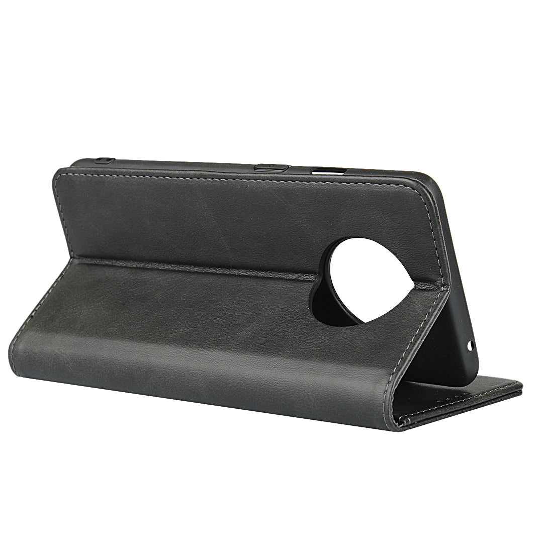 Auto-absorbed Leather Wallet Stand Phone Casing for OnePlus 7T