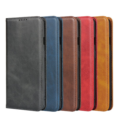 Auto-absorbed Leather Wallet Stand Phone Casing for OnePlus 7T