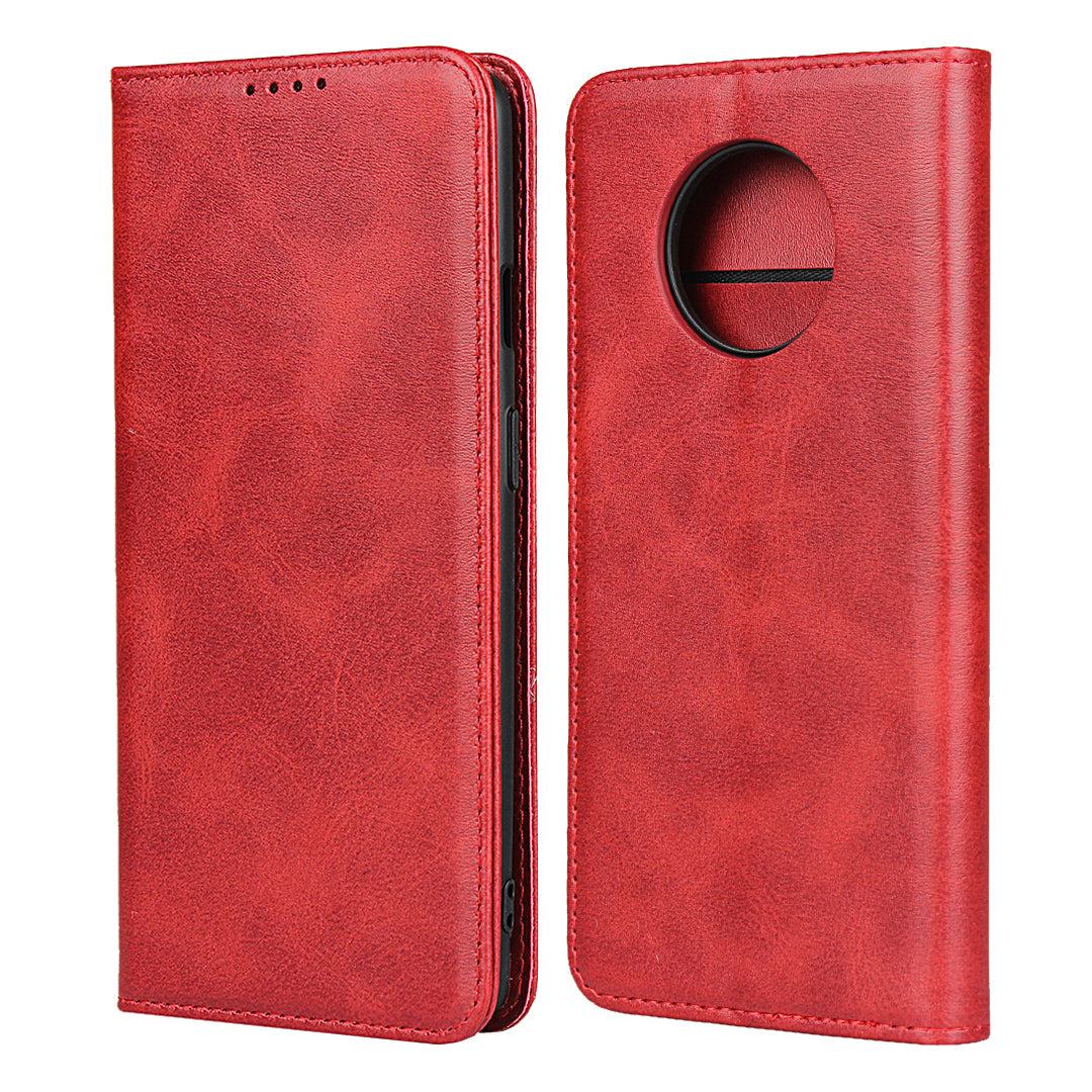 Auto-absorbed Leather Wallet Stand Phone Casing for OnePlus 7T