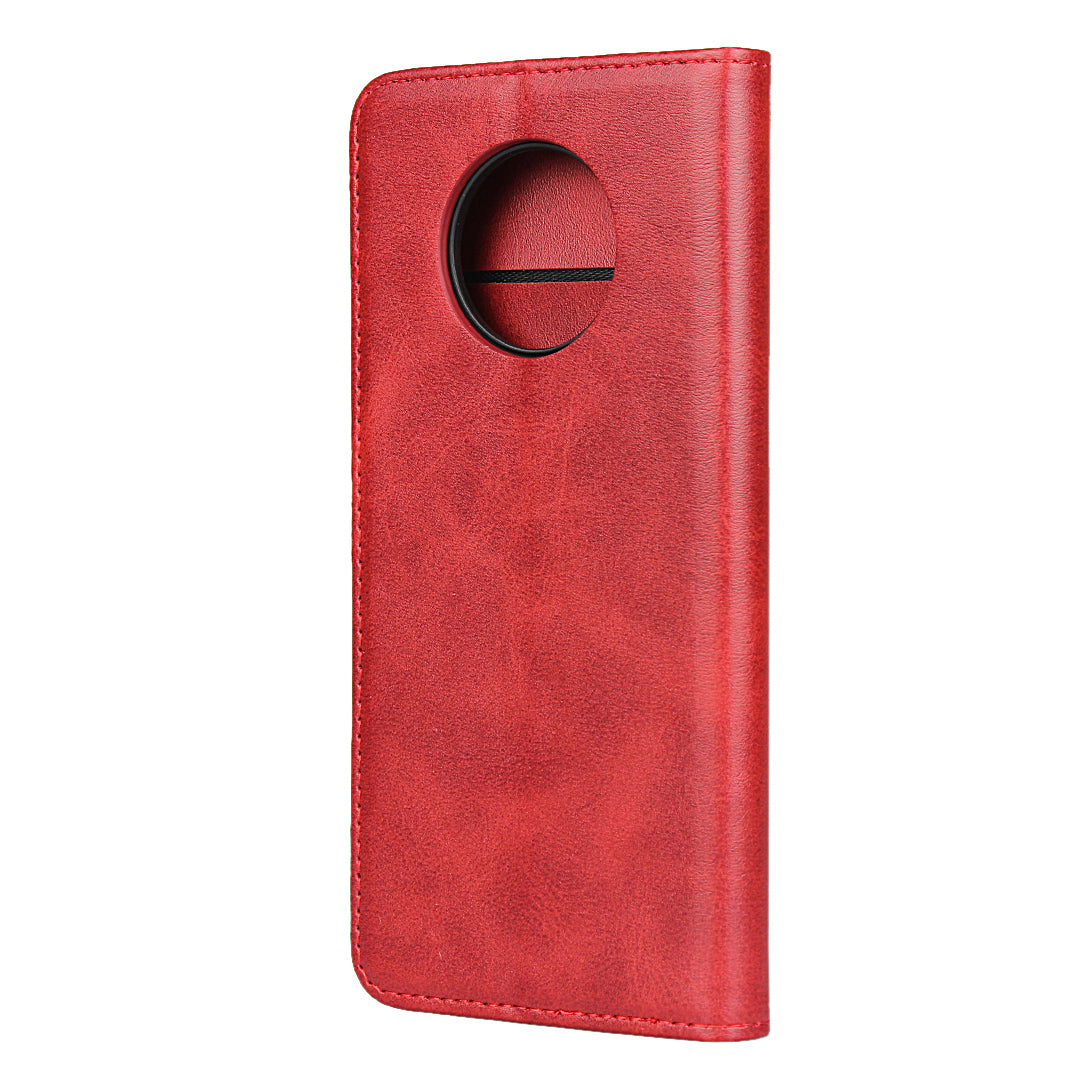 Auto-absorbed Leather Wallet Stand Phone Casing for OnePlus 7T