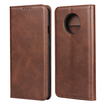 Auto-absorbed Leather Wallet Stand Phone Casing for OnePlus 7T