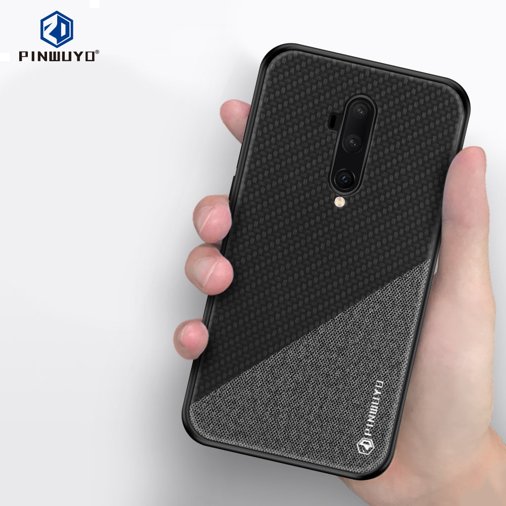 PINWUYO Honor Series PU Leather Coated PC + TPU Combo Case for OnePlus 7T Pro