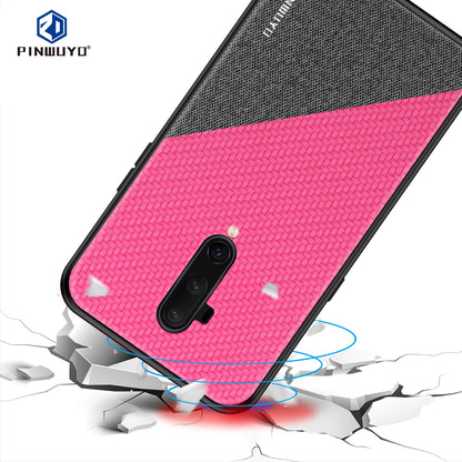 PINWUYO Honor Series PU Leather Coated PC + TPU Combo Case for OnePlus 7T Pro