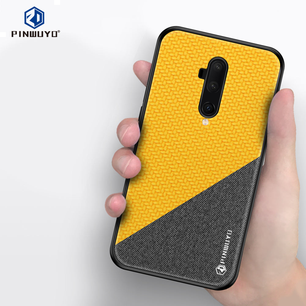 PINWUYO Honor Series PU Leather Coated PC + TPU Combo Case for OnePlus 7T Pro