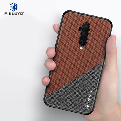 PINWUYO Honor Series PU Leather Coated PC + TPU Combo Case for OnePlus 7T Pro