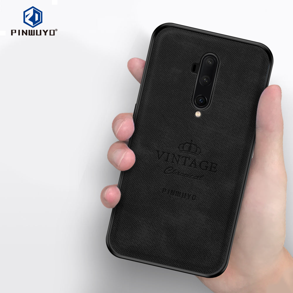 PINWUYO Honorable Series Anti-fall Hybrid Back Case for OnePlus 7T Pro