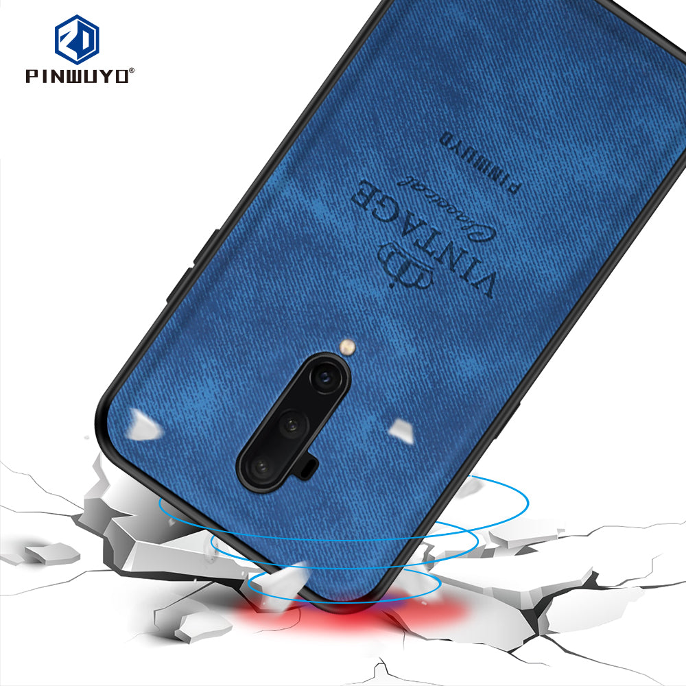 PINWUYO Honorable Series Anti-fall Hybrid Back Case for OnePlus 7T Pro