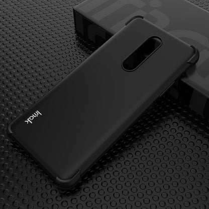 IMAK Anti-drop Soft TPU Phone Cover Shell with Screen Protective Film for OnePlus 8