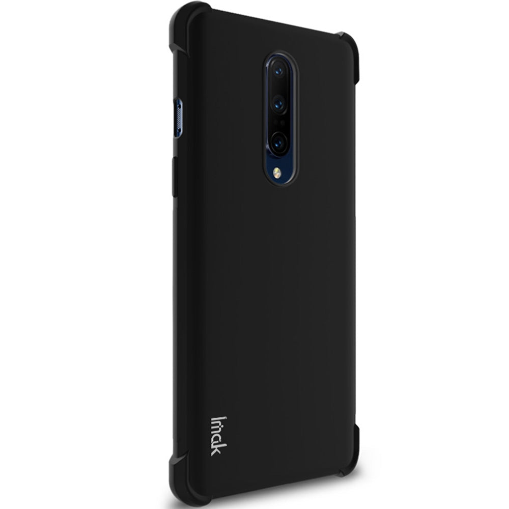 IMAK Anti-drop Soft TPU Phone Cover Shell with Screen Protective Film for OnePlus 8