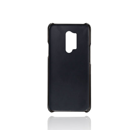 KSQ with Double Card Slots PU Leather Coated Hard PC Cover for OnePlus 8 Pro