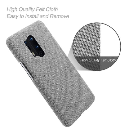 KSQ Cloth Texture Hard Shell Case for OnePlus 8 Pro