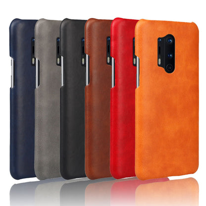 KSQ Crazy Horse PU Leather Coated Hard PC Shell for OnePlus 8 Pro