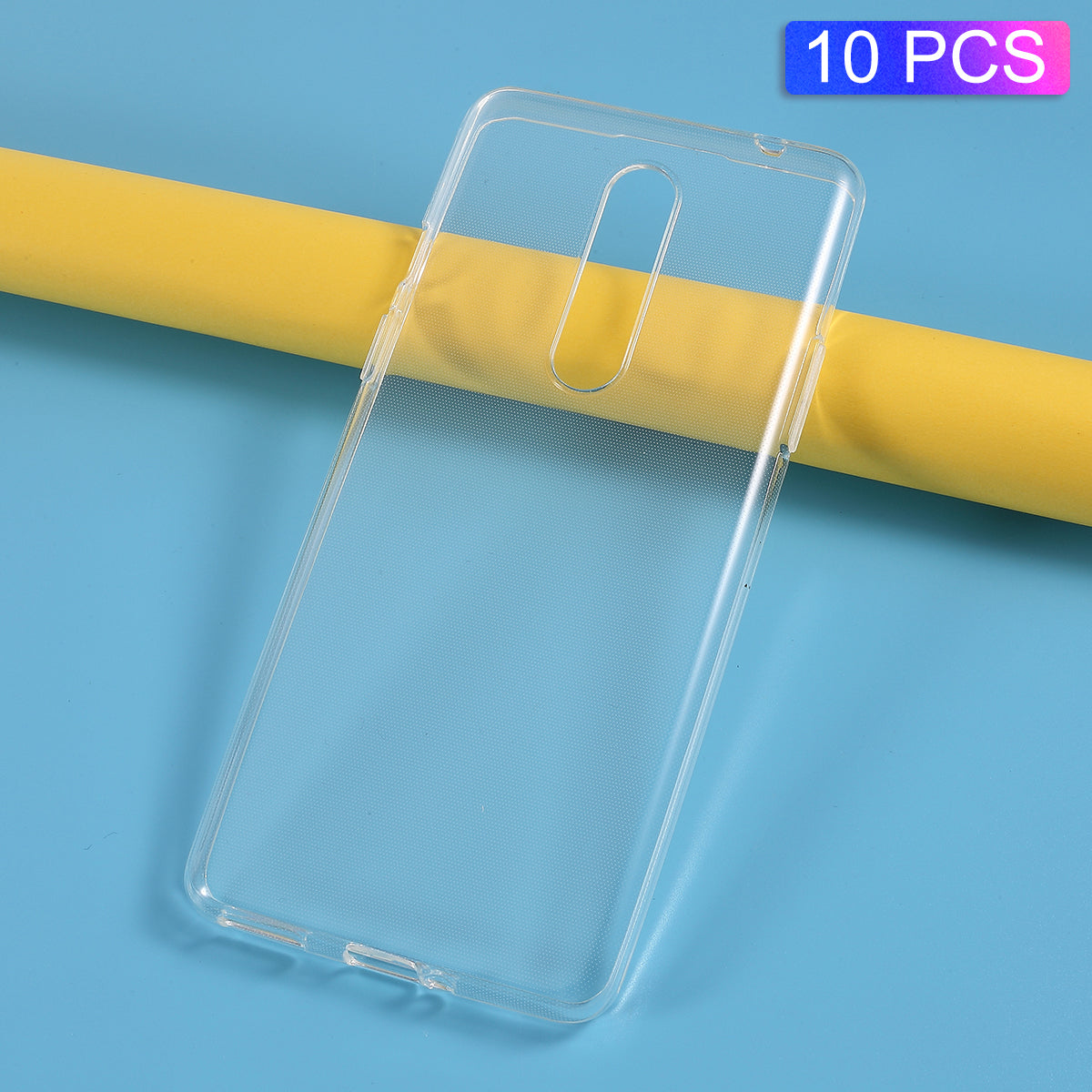 10PCS Transparent Soft TPU Phone Casing for OnePlus 8