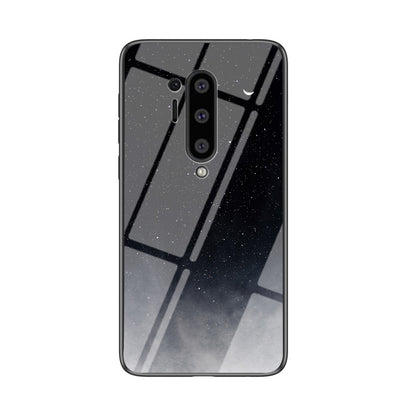 Starry Sky Tempered Glass + PC + TPU Hybrid Case for OnePlus 8 Pro