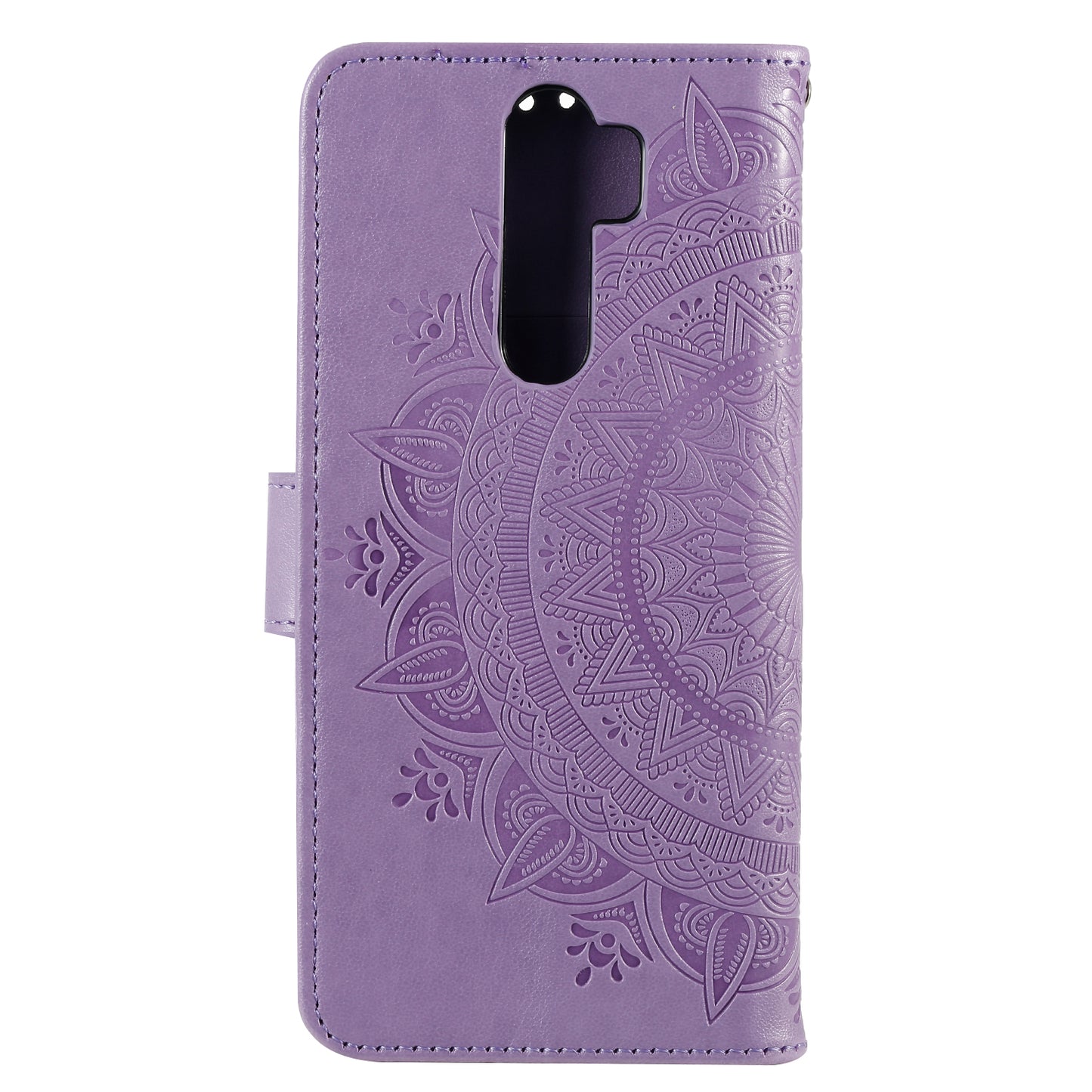 Imprint Flower Leather Wallet Cover for OnePlus 8 Pro