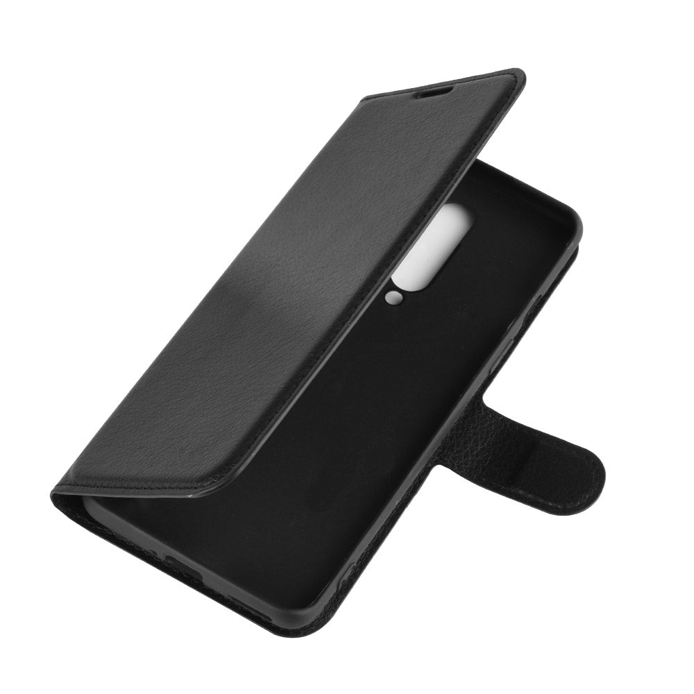 Litchi Skin Wallet Leather Stand Case for OnePlus 8