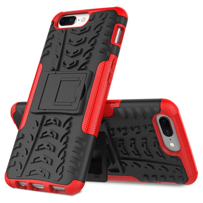 2-in-1 Tyre Pattern Kickstand PC + TPU Hybrid Phone Case for OnePlus 5