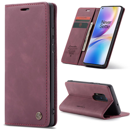 CASEME 013 Series Auto-absorbed Leather Protection Case for OnePlus 8 Pro