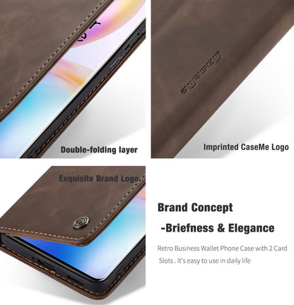 CASEME 013 Series Auto-absorbed Leather Protection Case for OnePlus 8 Pro