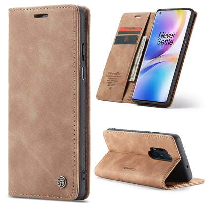 CASEME 013 Series Auto-absorbed Leather Protection Case for OnePlus 8 Pro