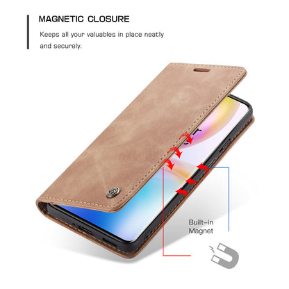 CASEME 013 Series Auto-absorbed Leather Protection Case for OnePlus 8 Pro