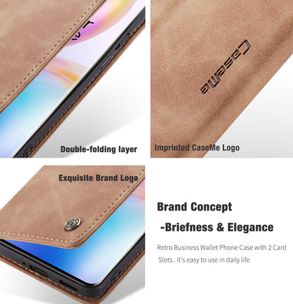 CASEME 013 Series Auto-absorbed Leather Protection Case for OnePlus 8 Pro