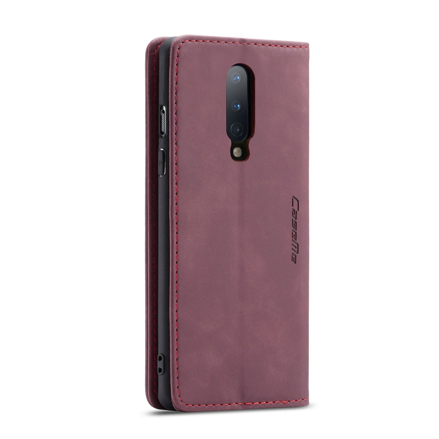 CASEME 013 Series Auto-absorbed Leather Wallet Shell for OnePlus 8