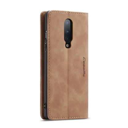 CASEME 013 Series Auto-absorbed Leather Wallet Shell for OnePlus 8