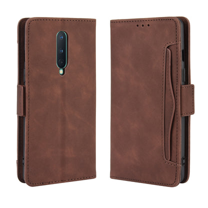 PU Leather Stand Wallet Phone Casing with Multiple Card Slots for OnePlus 8