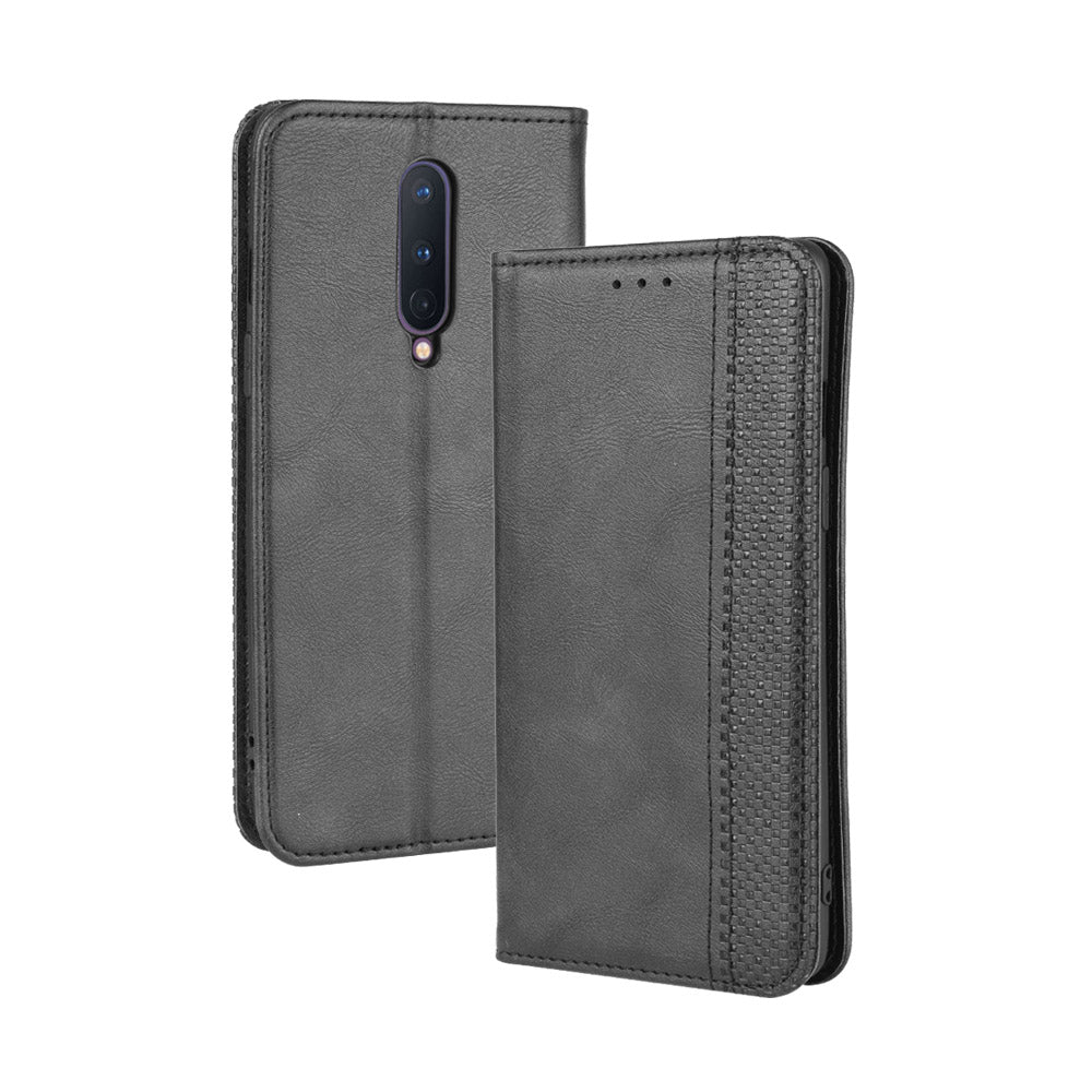 Vintage Style Leather Wallet Case for OnePlus 8