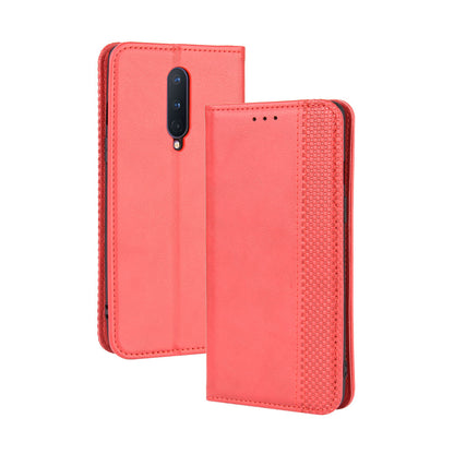 Vintage Style Leather Wallet Case for OnePlus 8